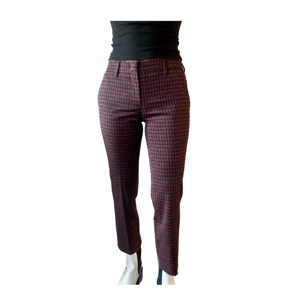 NWT Auth. Prada Straight Leg Dress Pants P2469 Sz 38 US 4 $ 1,190